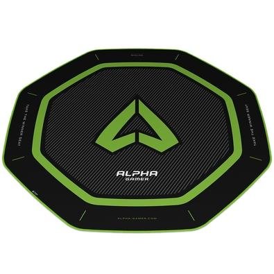 Tapete Gamer Alpha Gamer Octan, Green - AGOCTANGRN