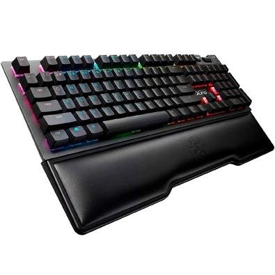 Teclado Mecânico Gamer XPG Summoner, RGB, Switch Cherry MX Blue, US - SUMMONER4B-BKCWW