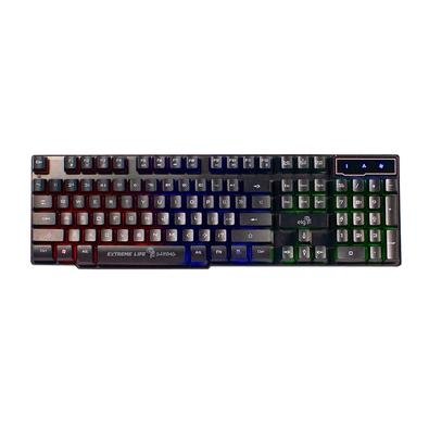 Teclado Gamer ELG Black Shield, Backlight 3 Cores, USB, Anti-Ghosting, ABNT2, Preto - TGBS