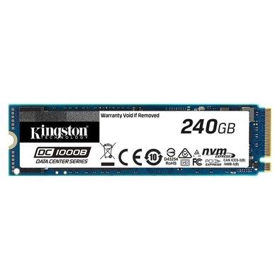 SSD Kingston DC1000B, 240GB, PCIe, NVMe, M.2 2280, Leituras 2.200MB/s, Gravação 290MB/s - SEDC1000BM8/240G