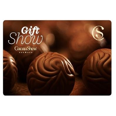 Gift Card Cacau Show: 100 Reais - Cartão Presente Digital