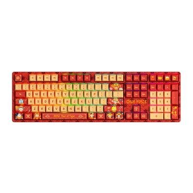 Teclado Mecânico Gamer Akko One Piece Year Of Tiger SP 5108S, RGB, Switch CS Silver, ANSI - 6925758618700