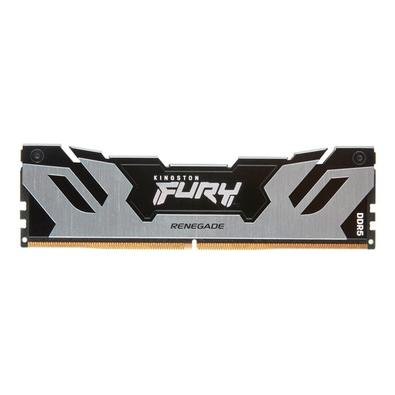 Memória Kingston Fury Renegade, 16GB, 8000MT/s, DDR5, CL38, DIMM, Prata XMP - KF580C38RS-16