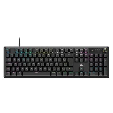 Teclado Mecânico Gamer Corsair K70 CORE RGB, Switch Corsair Red, Preto, BR - CH-910971E-BR