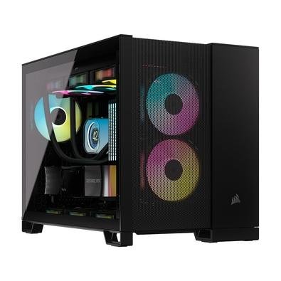 Gabinete Gamer Corsair 2500D, Mini-Towe...