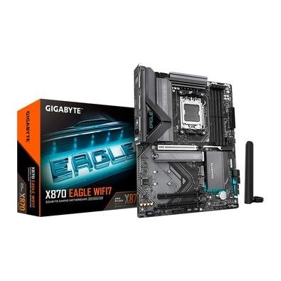 Placa Mãe Gigabyte X870 EAGLE WIFI7, AMD AM5, ATX, DDR5, LED RGB, Bluetooth, Wi-Fi 7 - X870 EAGLE WIFI7