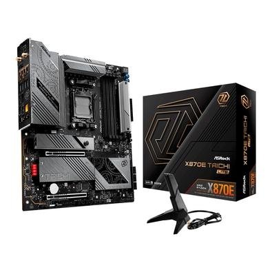 Placa Mãe ASRock X870E Taichi Lite, AMD, AM5, ATX, DDR5, Preto - 90-MXBPK