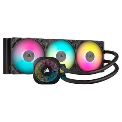 Water Cooler Corsair iCUE LINK TITAN 360 RX RGB AIO, 360mm, AMD e Intel, Preto - CW-9061018-WW