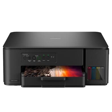 Impressora Brother Multifuncional, Tanque De Tinta, Wi-Fi, USB 2.0, Bivolt, Preto - DCPT430W