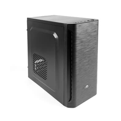 Gabinete C3Tech Micro ATX, Mid Tower, com Fonte 200W, Preto - MT-30BK