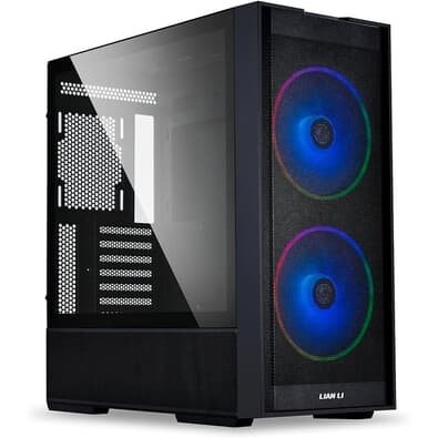 Gabinete Gamer Lian Li Lancool 206 RX, Mid Tower, ARGB, ATX, Lateral em Vidro Temperado, Preto - LANCOOL 206RX