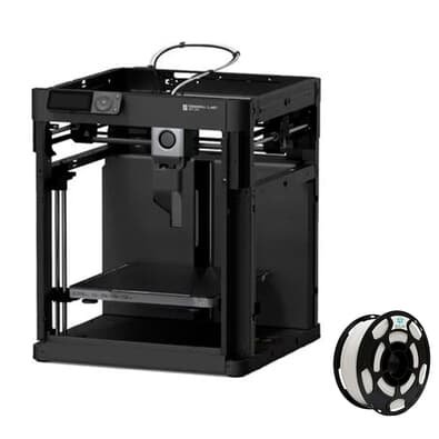 Kit Impressora 3D Bambu Lab P1P PF001-S + Filamento PLA para Impressora 3D 3DLAB, Branco - 1001