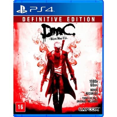 Jogo DmC Devil May Cry Definitive Edition, PS4 - CP000015PS4