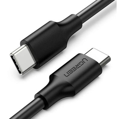 Cabo PD Ugreen, Tipo C para Tipo C, 2m, Preto - UG-10306
