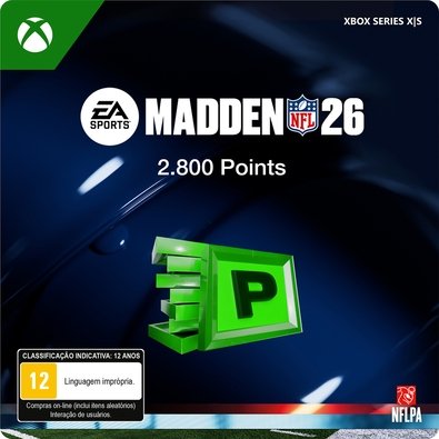 Madden NFL 26: 2800 MUT POINTS BR