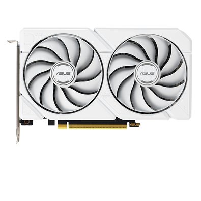 Placa de Vídeo ASUS Dual RX 9060 XT White Edition AMD Radeon, 16GB, GDDR6 - DUAL-RX9060XT-16G-WHITE