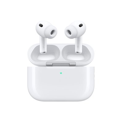 Imagem AirPods Pro 3 Apple, Chip H2, Estojo de recarga MagSafe USB-C, Branco - MFHP4BZ/A