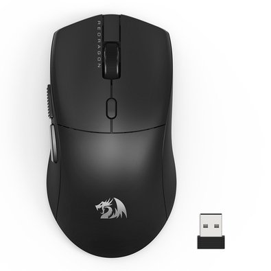 Mouse Gamer Sem Fio Redragon Neva Standard, RGB, 12000 DPI, 6 Botões, Wireless, Bluetooth, Preto - M815-STD