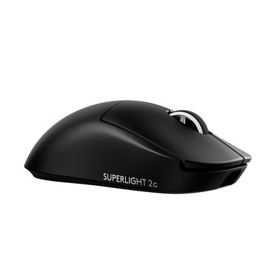 Mouse Gamer Sem Fio Logitech G PRO X SUPERLIGHT 2c, 5 botões, 44000 DPI, Atualização de até 8 kHz, PC e Mac, Preto - 910-007530