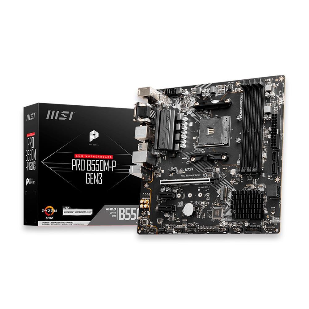 Placame Msi Pro B Mp Gen Amd Am Matx Kabum