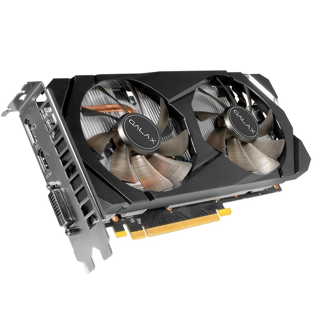 Placa de Vídeo Galax NVIDIA GeForce RTX 2060 6GB, GDDR6 - 26NRL7HPX7OC