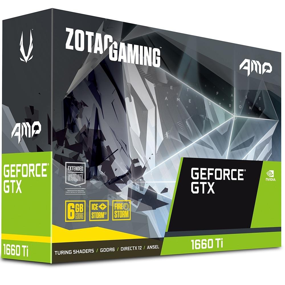 Placa de Vídeo Zotac NVIDIA GeForce GTX 1060 Ti AMP!| KaBuM!