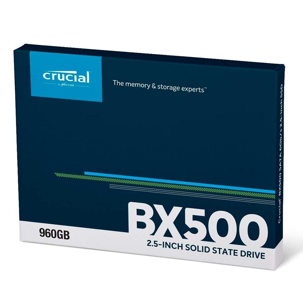 SSD Crucial BX500 2.5´ SATA 6Gb/s 960GB | KaBuM!