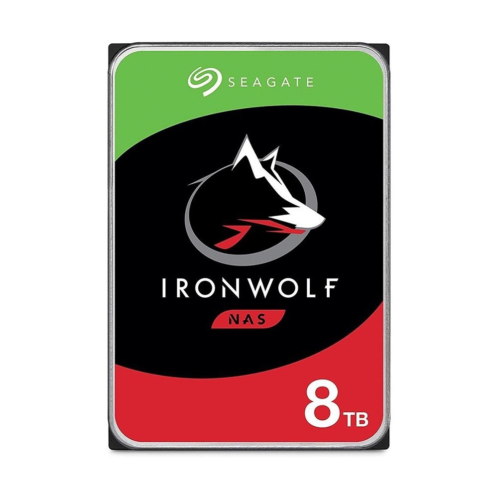 HD Seagate IronWolf NAS 8TB 7200RPM 256MB | KaBuM!