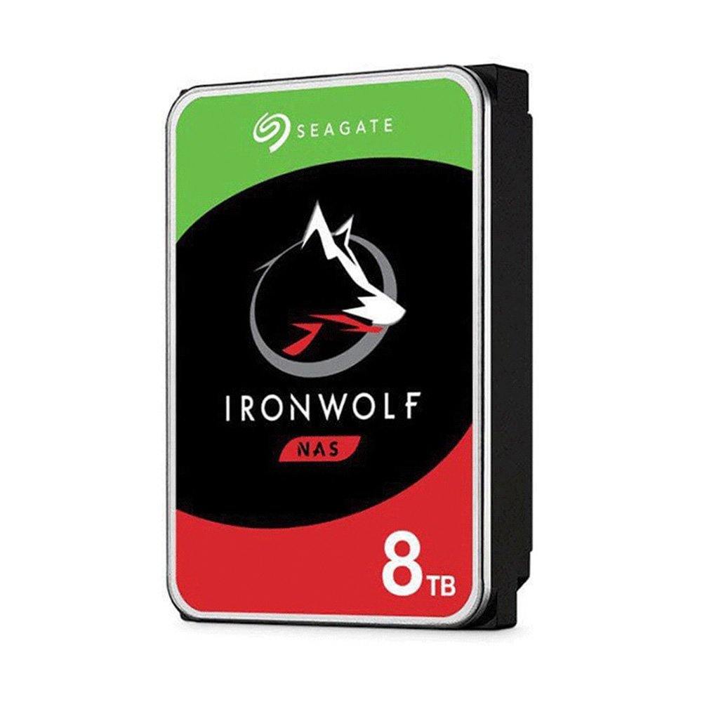 HD Seagate IronWolf NAS 8TB 7200RPM 256MB | KaBuM!