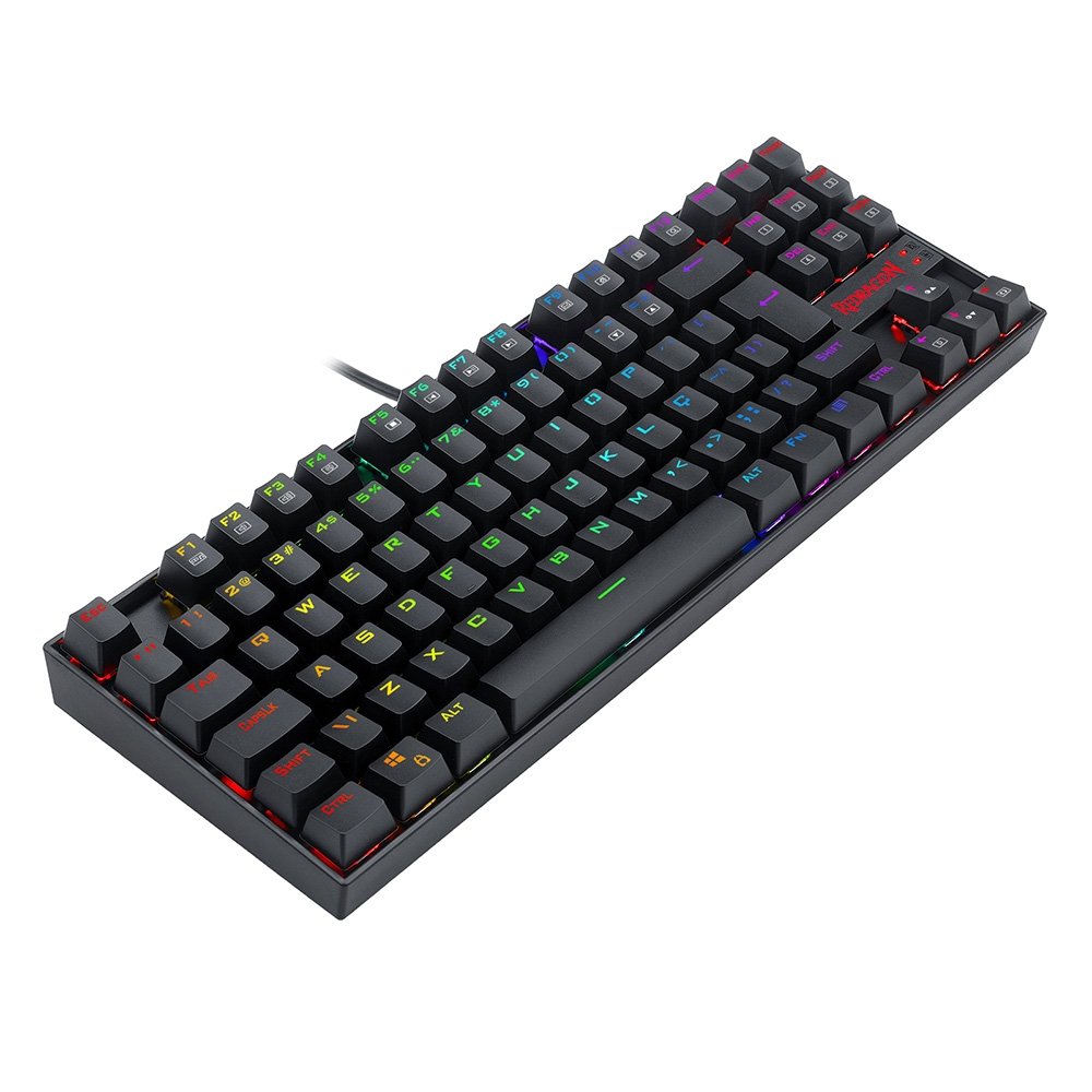 Teclado Gamer Magnético Redragon Kumara Pro V2, RGB, Switch Vermelho, ABNT2, Preto - K552RGB-PRO (PT-RED) V2 Teclado Gamer Magnético Redragon Kumara Pro V2, RGB, Switch Vermelho, ABNT2, Preto - K552RGB-PRO (PT-RED) V2