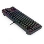 Teclado Gamer Magnético Redragon Kumara Pro V2, RGB, Switch Vermelho, ABNT2, Preto - K552RGB-PRO (PT-RED) V2