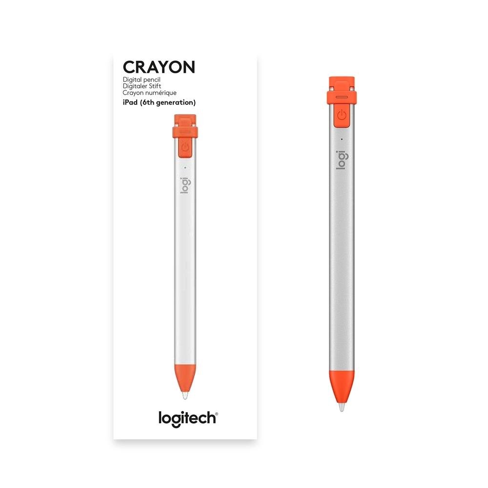 Lápis Digital Logitech Crayon Para iPad de 6ª Geração|KaBuM!