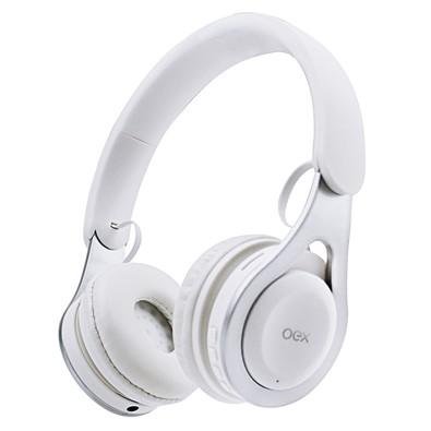 Headphone OEX Drop Bluetooth, Branco - HS306 | KaBuM!