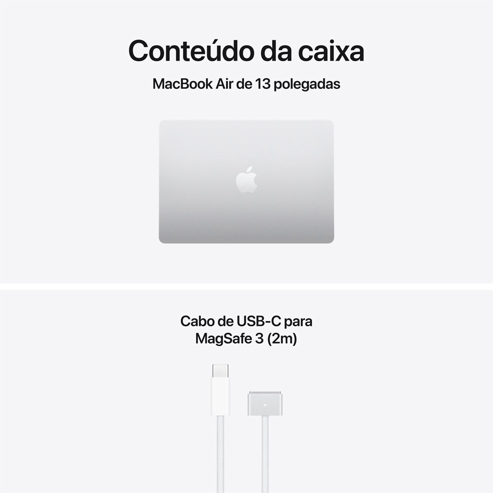 MacBook Air Apple M5 24GB RAM SSD 1TB | KaBuM!