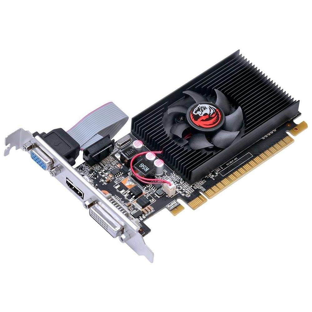 Placa de Vídeo PCYes NVIDIA GeForce GT 710 2GB, DDR3 - PA710GT6402D3LP Placa de Vídeo PCYes NVIDIA GeForce GT 710 2GB, DDR3 - PA710GT6402D3LP