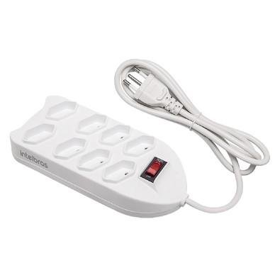 Filtro de Linha Intelbras 8 Tomadas, EPE 1008+, Bivolt, Branco - 4824003