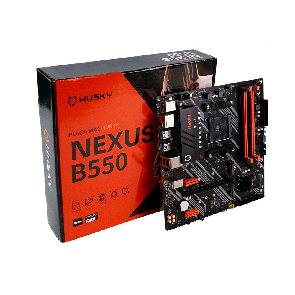 Kit Husky B550 + Ryzen 7 5700X | KaBuM!