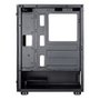 Gabinete Gamer Rise Mode Glass 06X, Mid Tower, ATX, Lateral em Vidro Fumê e Frontal em Vidro Temperado, Sem FANs, Preto + Ventoinha Rise Mode Galaxy Motherboard, 120mm, RGB, Preto