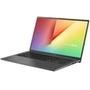Notebook Asus VivoBook 15, Core i5-8265U, 4GB, 1TB, Windows 10 Home, Cinza Escuro - X512FA-BR566T