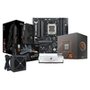 Kit Upgrade AMD Ryzen 5 8500G, A620AM-PLUS WIFI DDR5, RAM 16GB, XFX RX 9060 XT OC, Fonte 500W