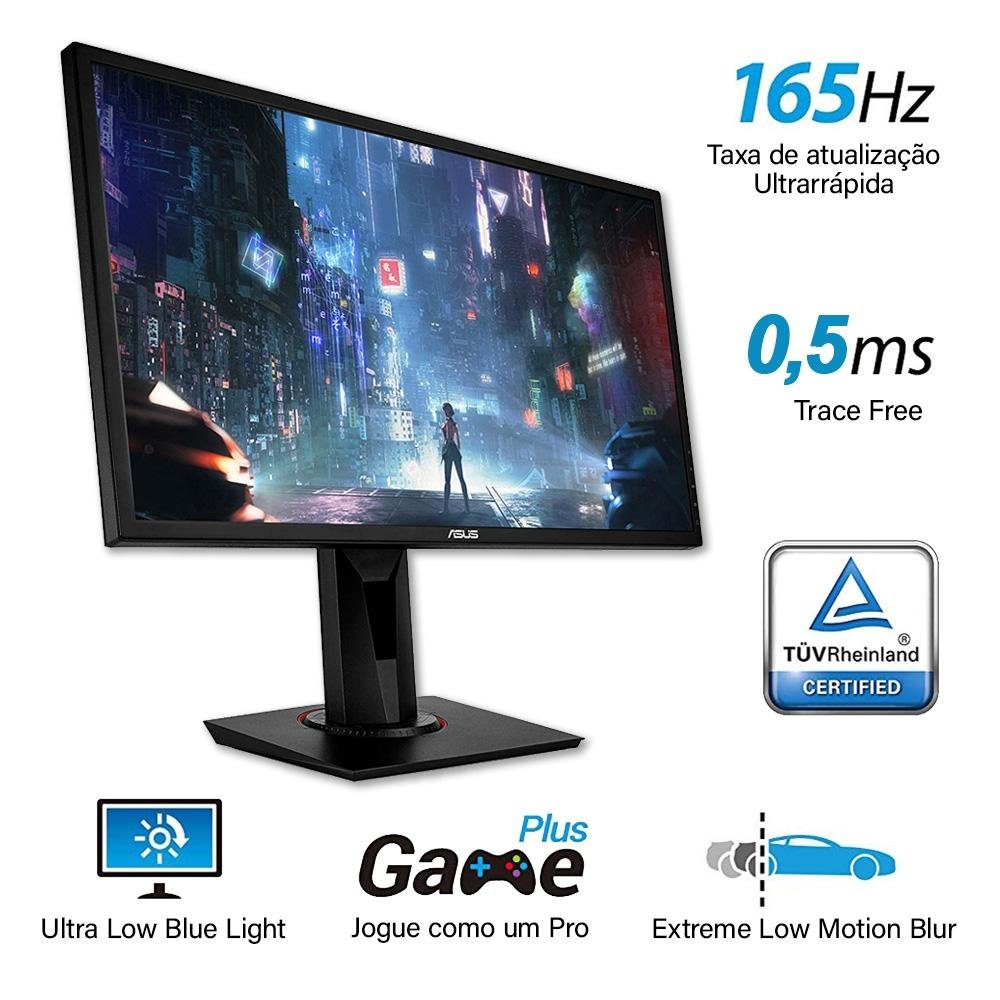 Monitor Gamer Asus 24´, HDMI, 165Hz 0.5ms | KaBuM!