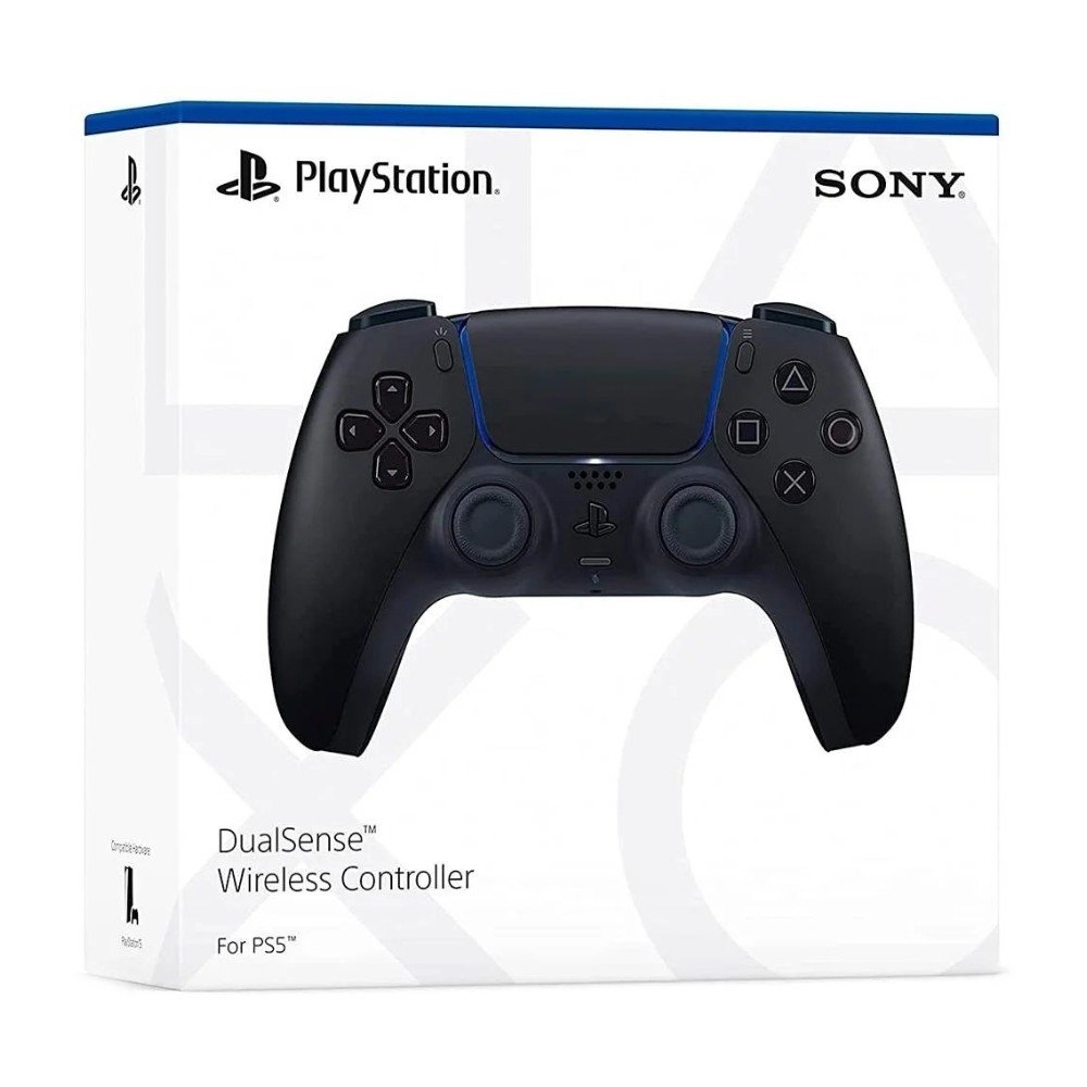 PS5 DualSense ミッドナイトブラック Controle DualSense PS5 Midnight Black em Oferta