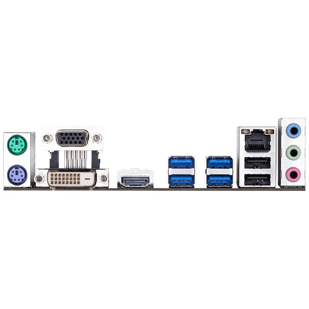 Placa-Mãe Gigabyte B450M S2H, AM4, mATX, DDR4, Preto - B450M S2H Placa-Mãe Gigabyte B450M S2H, AM4, mATX, DDR4, Preto - B450M S2H