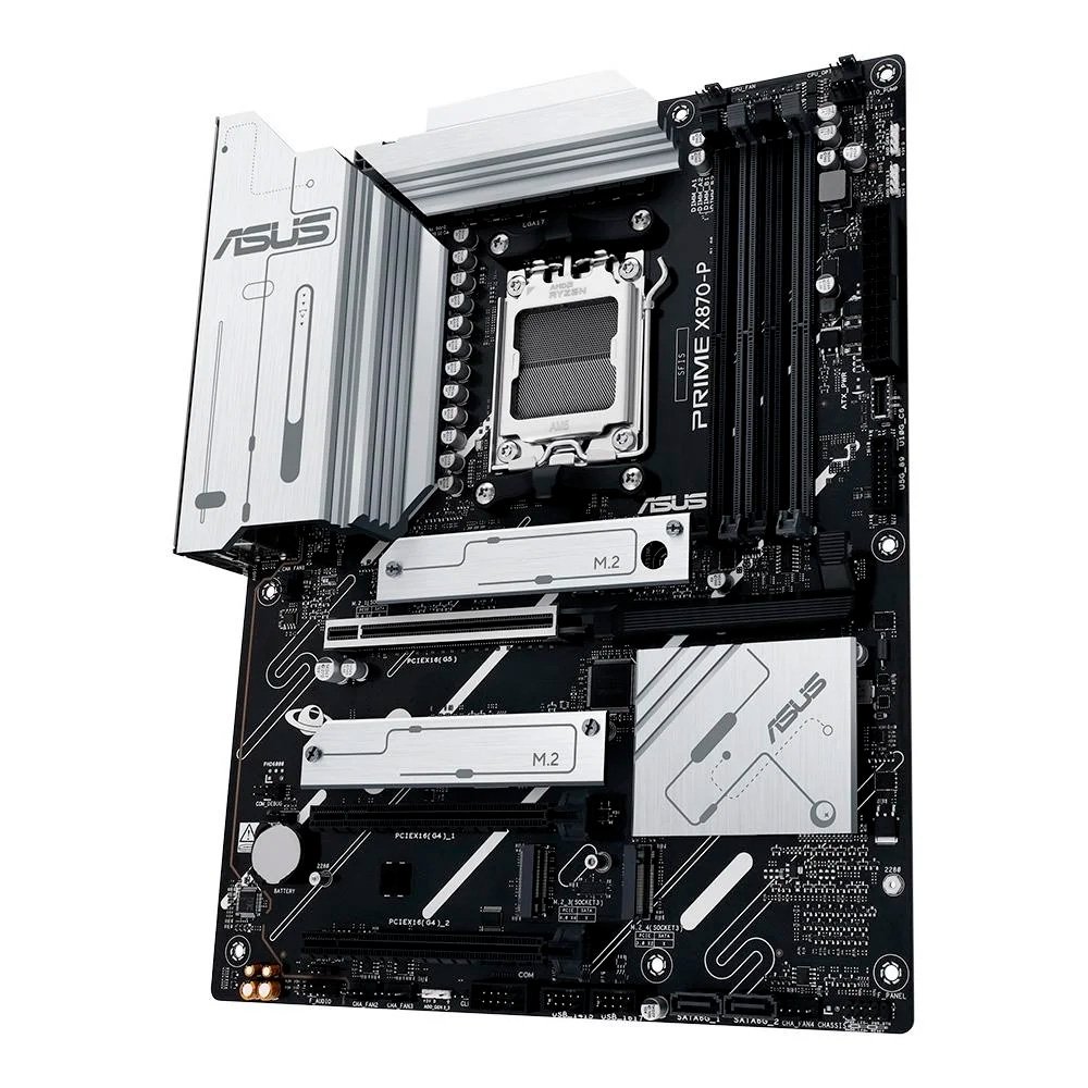Kit Placa Mãe Asus PRIME X870-P AM5 + Processador AMD Ryzen 7 7800X3D