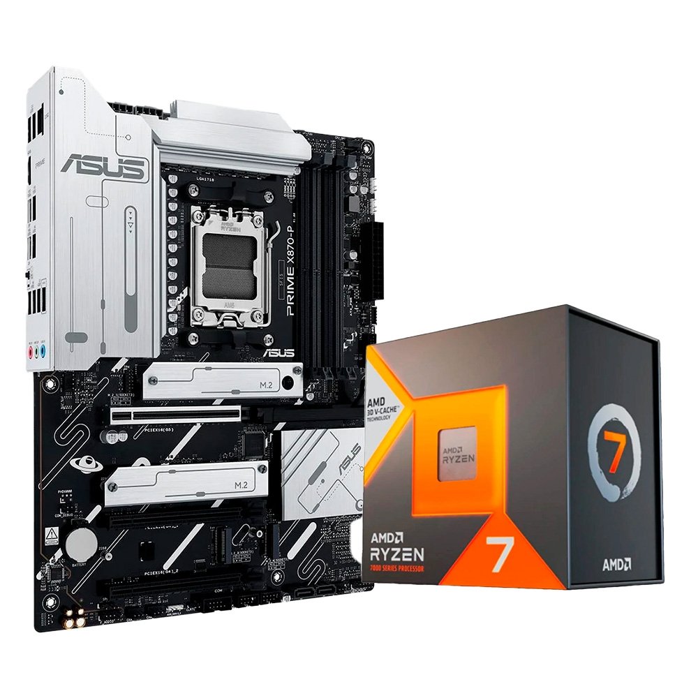 Kit Upgrade Ryzen 7 7800X3D e ASUS Prime X870-P