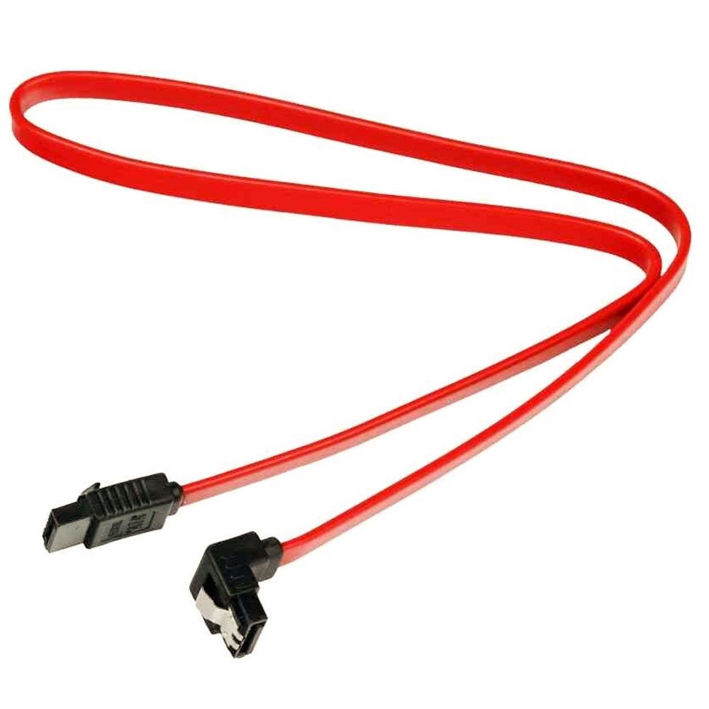 Cabo Serial SATA MD9, 30cm, Trava 90 Graus - 8125