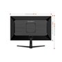 Kit Monitor Husky Boreal 25", FHD, 200Hz + Cadeira Gamer Husky Tempest 700 - Preta