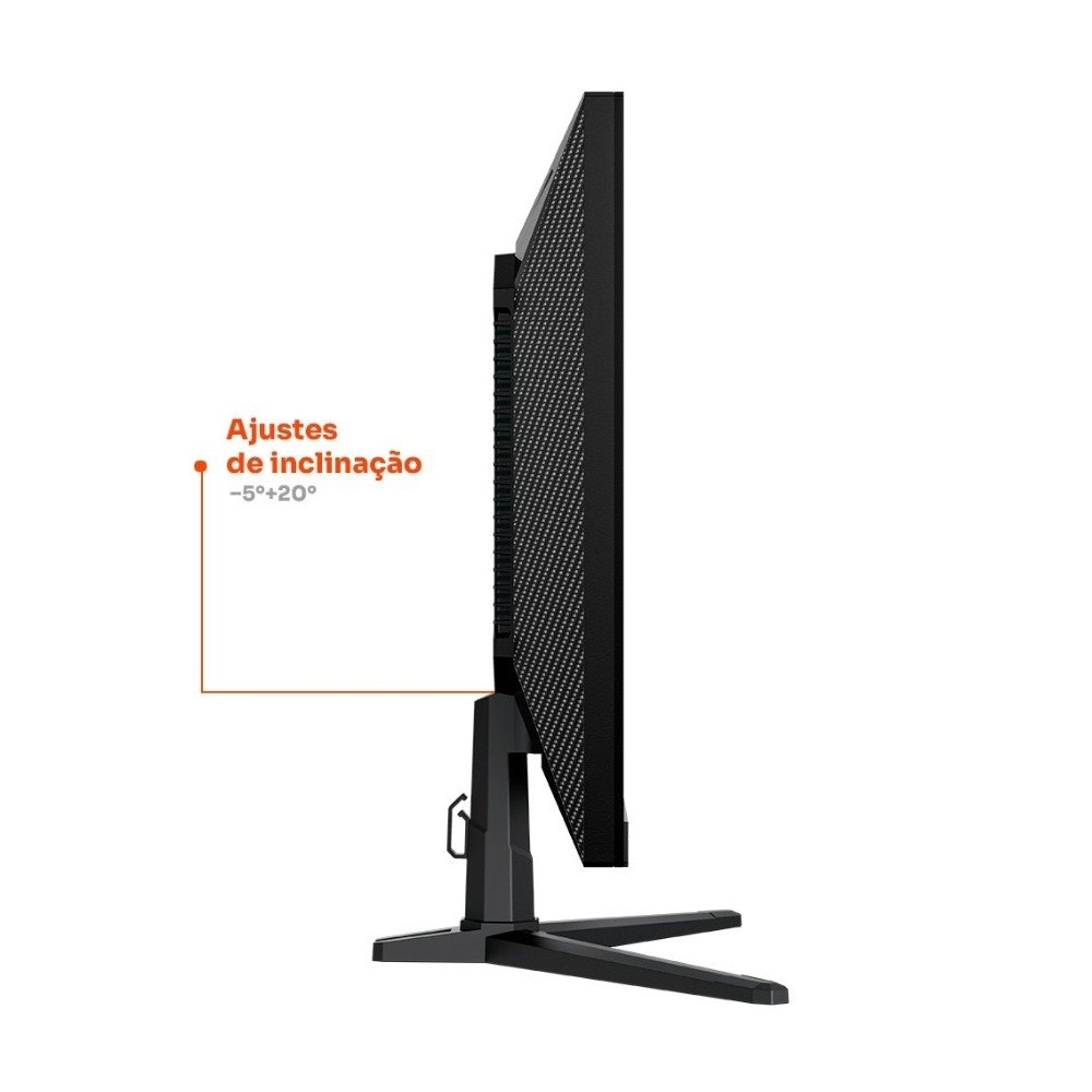 Kit Monitor Husky Boreal 25", FHD, 200Hz + Cadeira Gamer Husky Tempest 700 - Preta