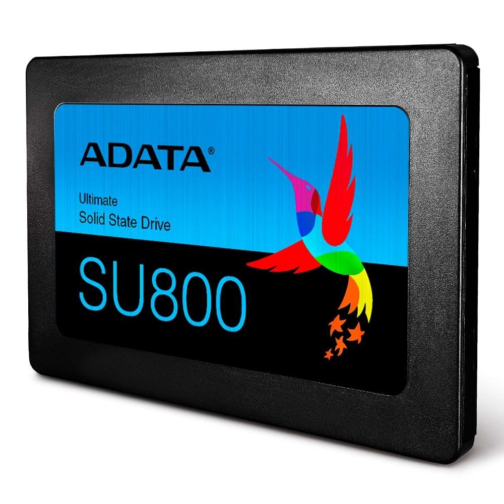 SSD Adata Ultimate SU800, SATA, 512GB, 2.5", Leitura: 560MB/s e Gravação: 520MB/s, Preto - ASU800SS-512GT-C SSD Adata Ultimate SU800, SATA, 512GB, 2.5", Leitura: 560MB/s e Gravação: 520MB/s, Preto - ASU800SS-512GT-C
