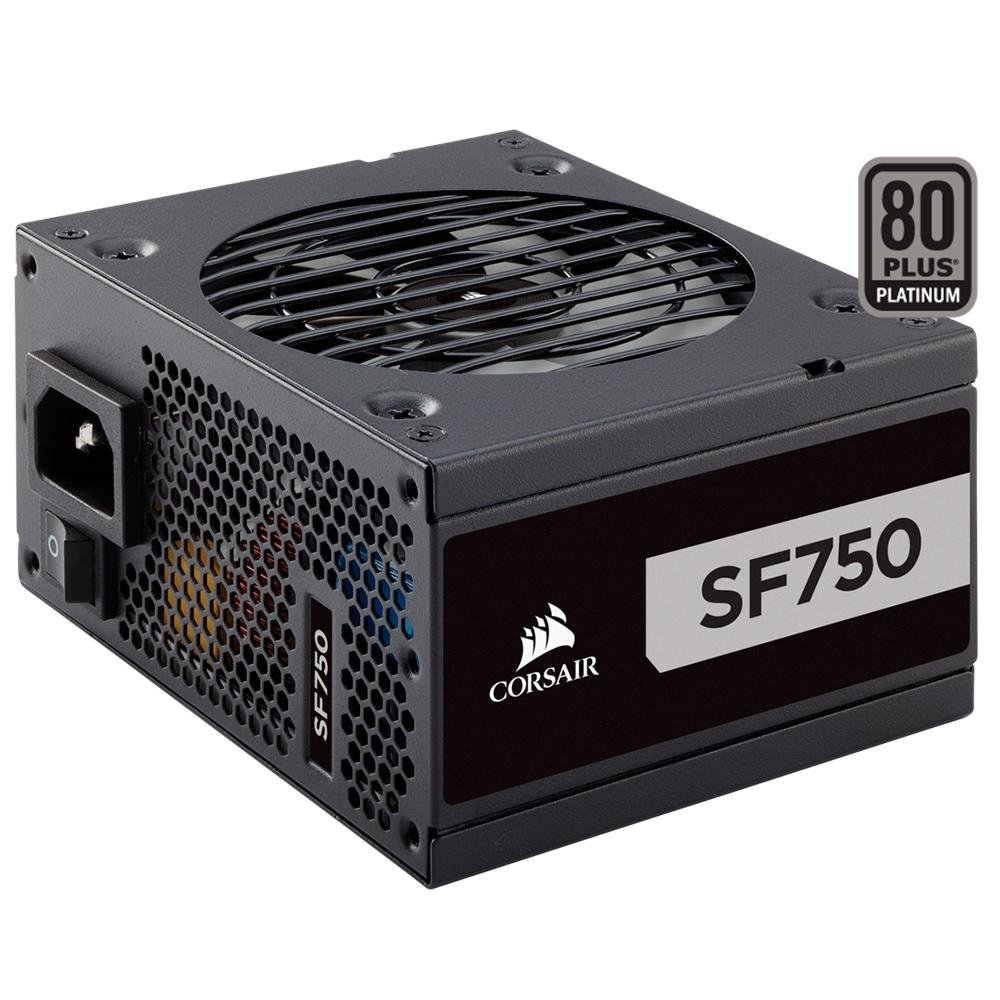 Fonte Corsair SF750, 750W, 80 Plus Platinum, Modular - CP-9020186
